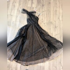 BCBG Black Evening Gown size 0.